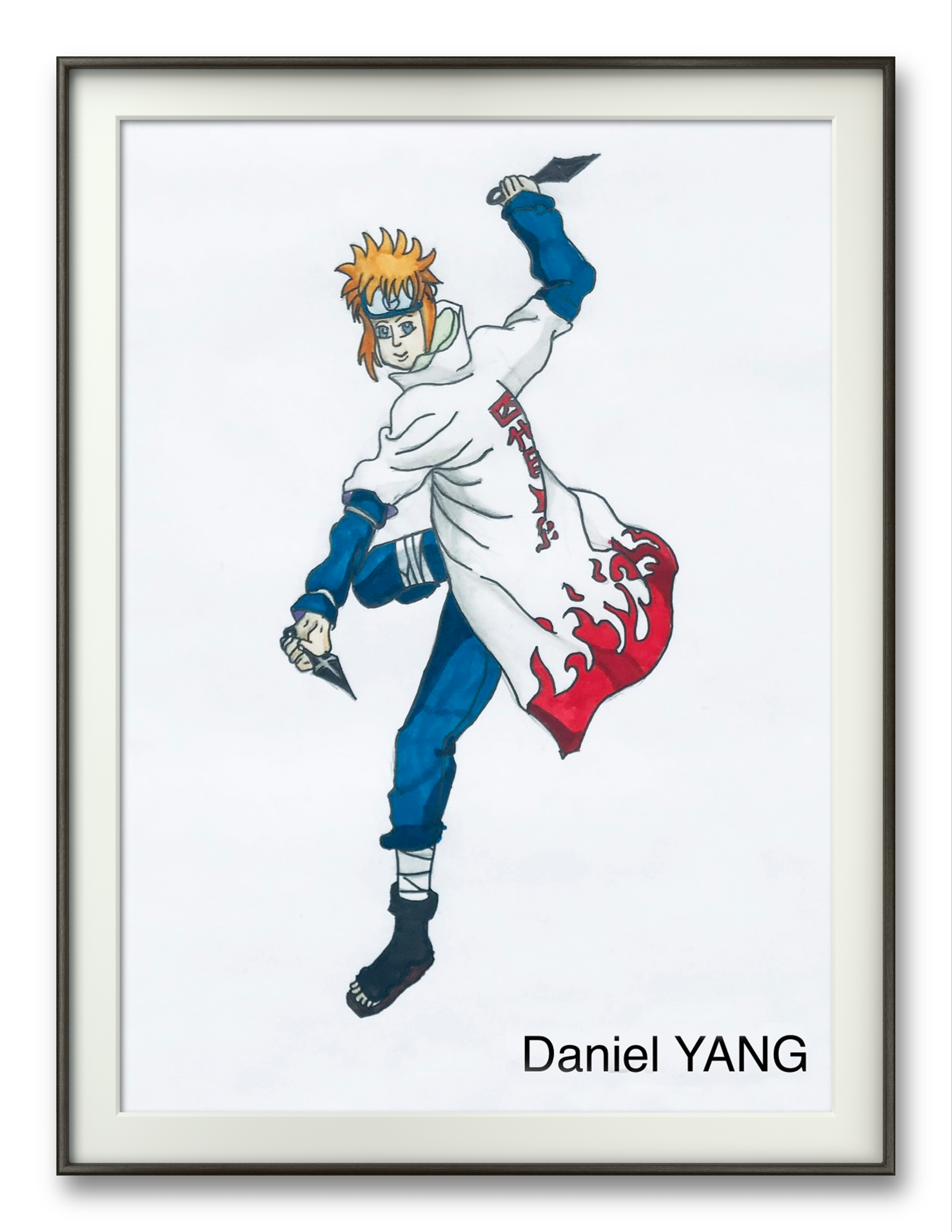 Daniel YANG, 11岁，线上动漫课中级，课堂作品